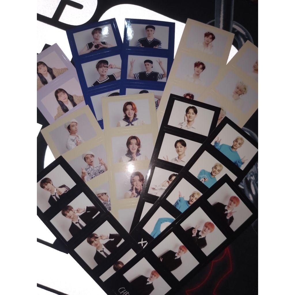 4 Cut Photo Sticker Official NCT Dream, NCT 127, EXO, WAYV, Red Velvet Season Greetings