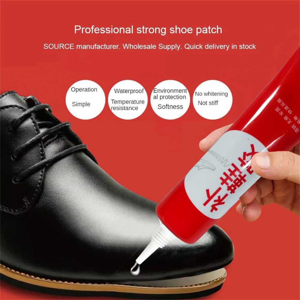 lem sepatu super kuat/Lem sepatu yang bersifat kental efek kering seperti karet /lem sepatu super ku