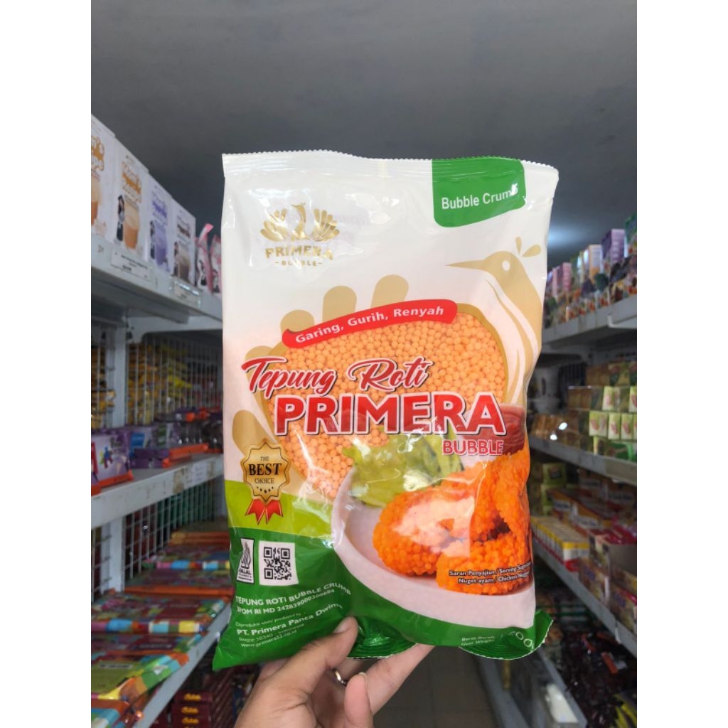 Primera Bubble Crumb / Tepung roti bubble crumb 200gr