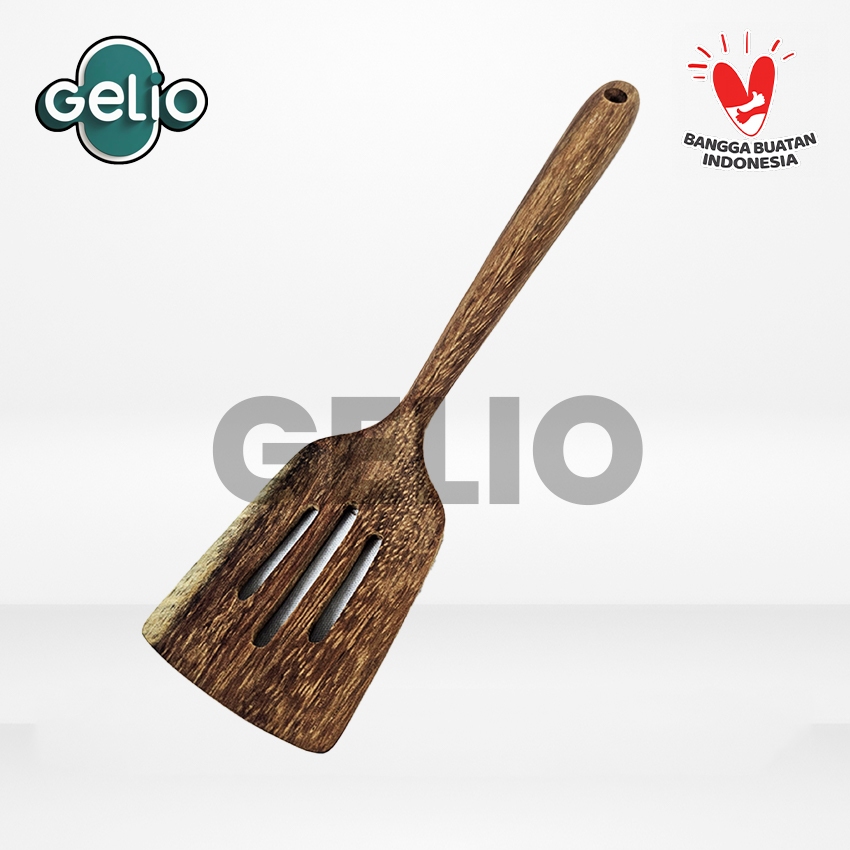 Spatula sutil sodet kayu penjepit aneka alat masak