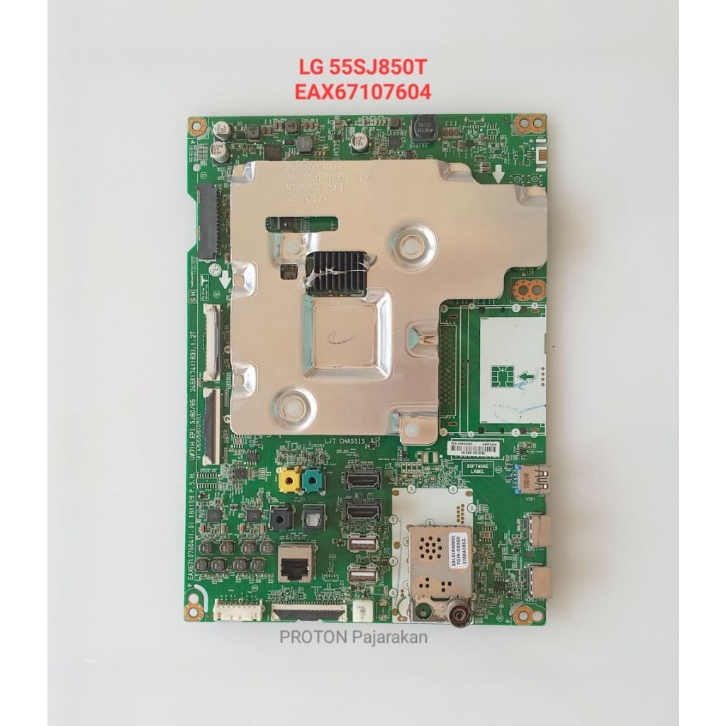 Mainboard Smart LED TV LG 55SJ850T 55SJ850T-TA EAX67107604 LJ7 Chasis Mesin Matherboard 49SJ8000 55S