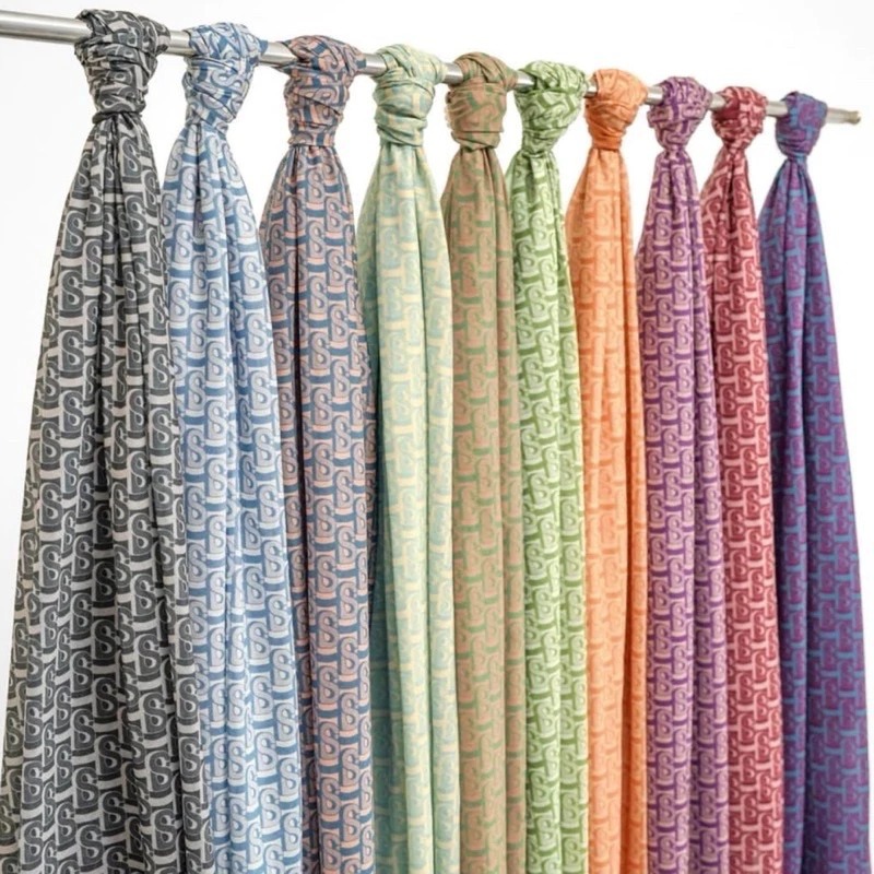 Button Bimu Voile Square Series Hijab Segiempat Voal Premium With Pin Logo B Jilbab Motif Bestseller