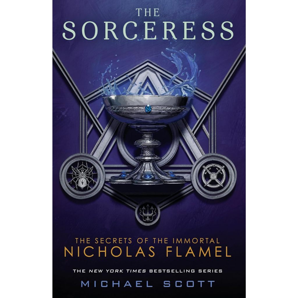 English Book -The Sorceress (The Secrets of the Immortal Nicholas Flamel) -9780385735308