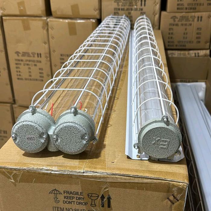 ap Lampu TL Explosion Proof 1X18W 2X18W Kosongan