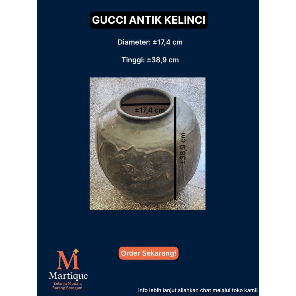 GUCCI ANTIK KELINCI
