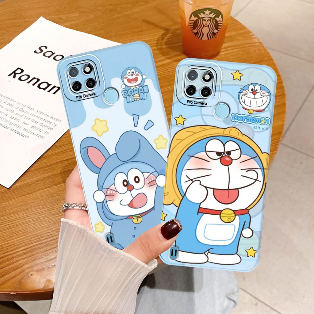 Case Realme C21Y C21 C25Y C35 C31 C33 C17 Realme 7i Realme Narzo 50a Prime - Softcase Handphone Real