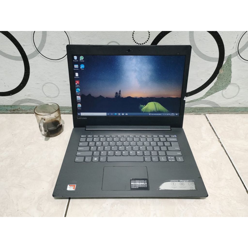 Laptop Lenovo Ideapad 320 -AMD Radeon A4 -SSD 128GB -4GB -MULUS Guys