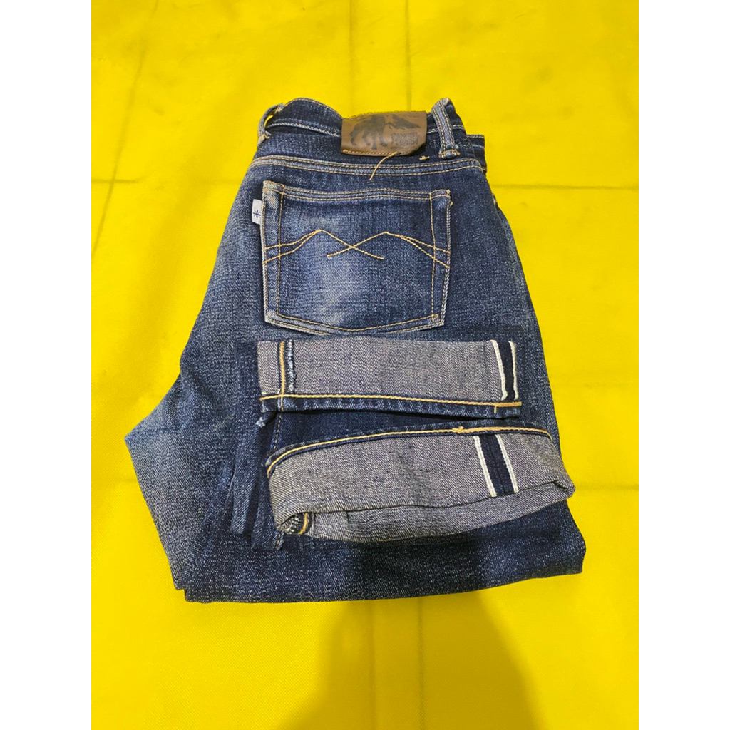 Sage selvedge 19oZ ranger west tebal