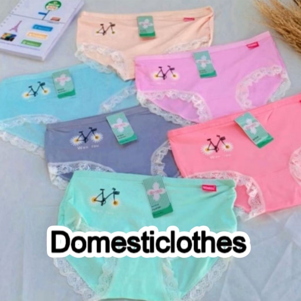Domesticlothes CD PEREMPUAN REMAJA CDW 1537 WENROU RENDA CELANA DALAM PEREMPUAN CD REMAJA