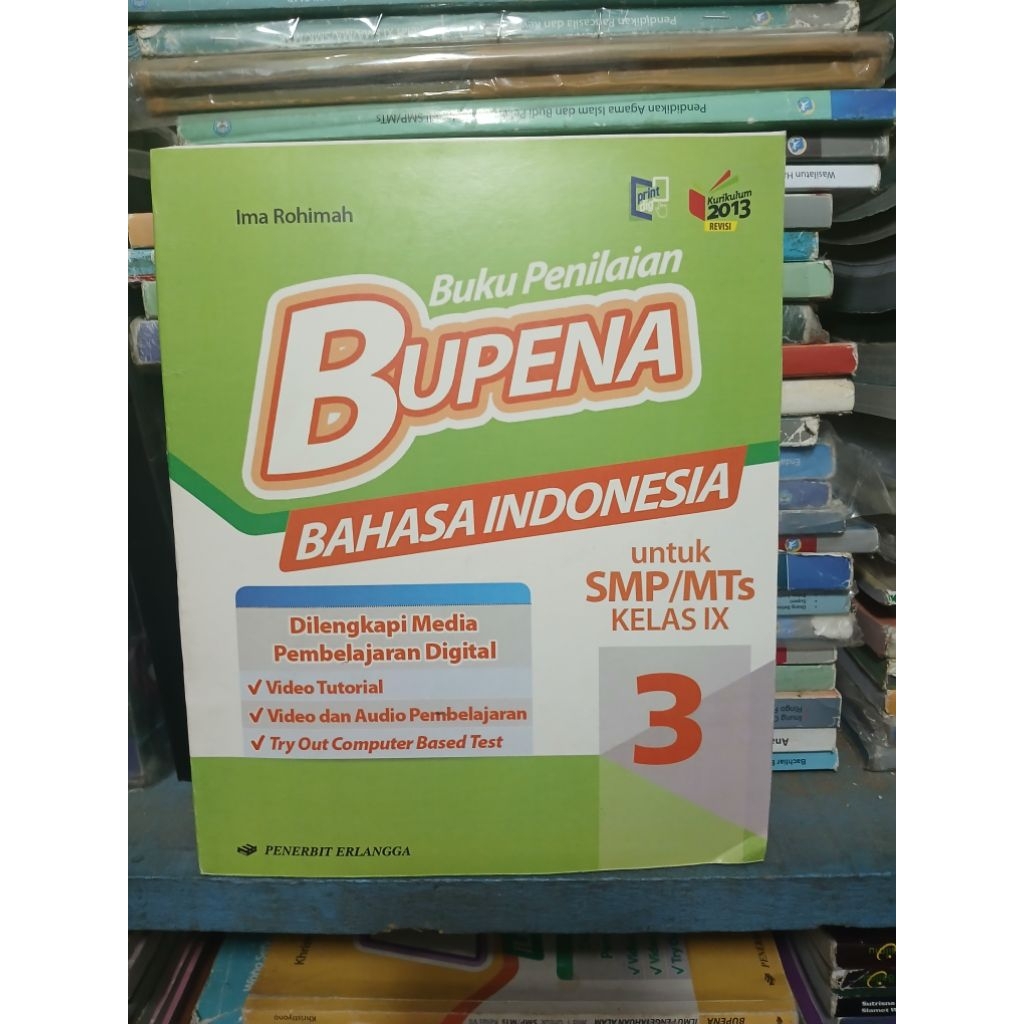 BUPENA BAHASA INDONESIA SMP KELAS 9 ERLANGGA