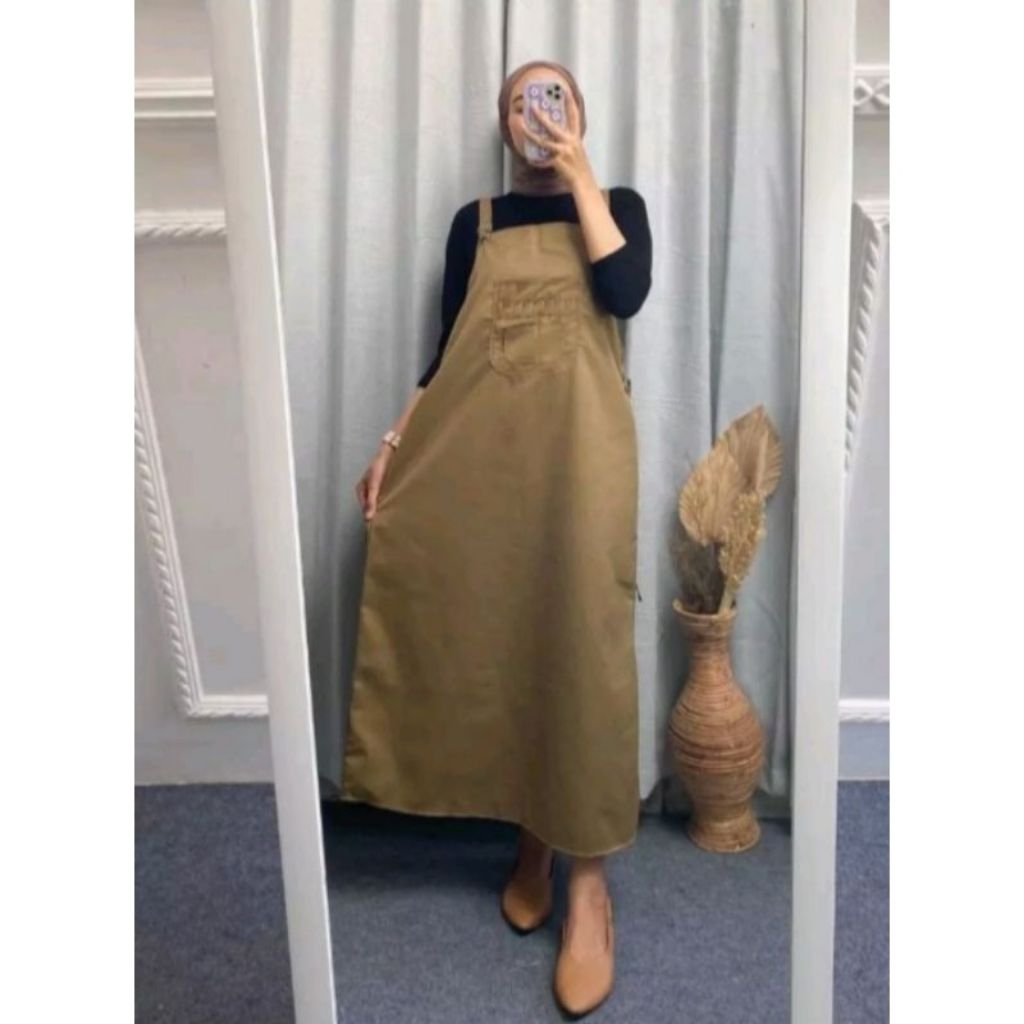 overall pakaian wanita kekinian baju kodok