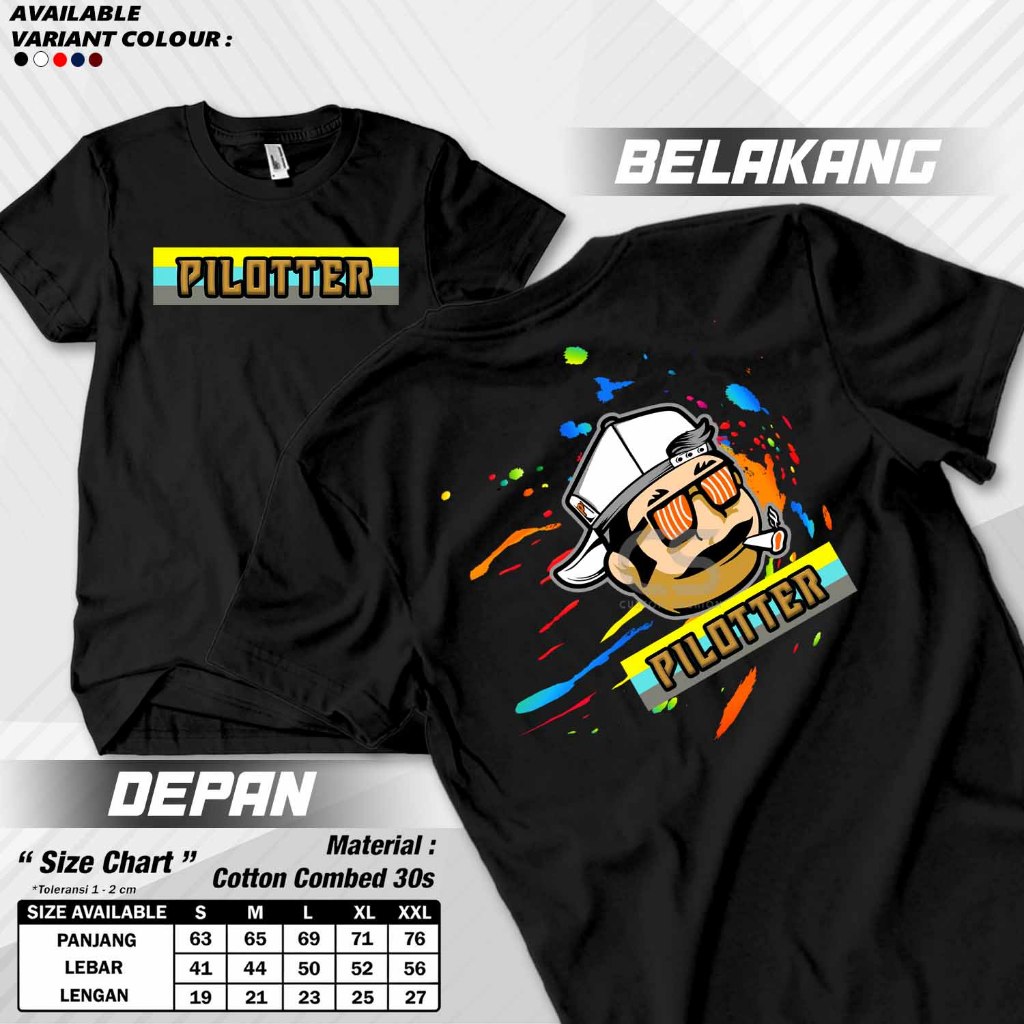 KAOS PLTR KAOS APAREL KAOS PILOTER P KAOS DISTRO V1