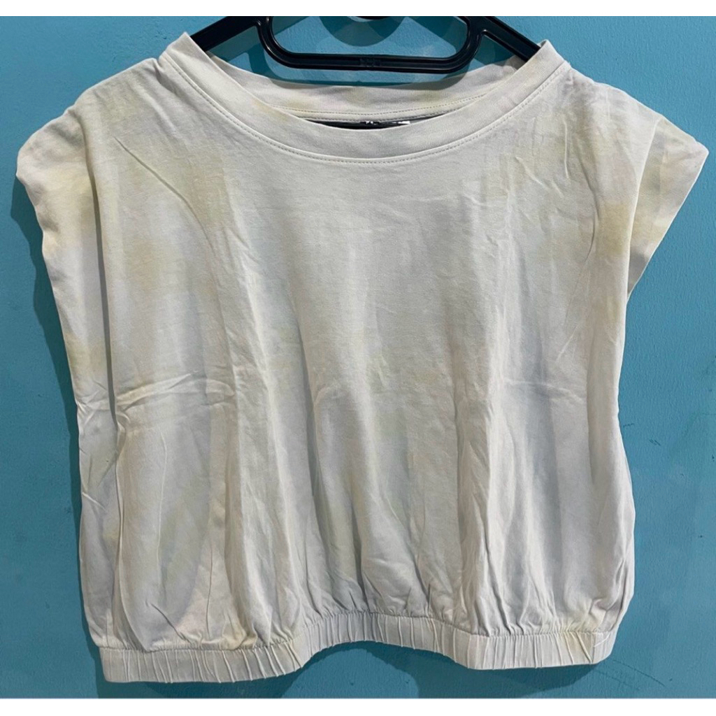 croptop h&m tie dye