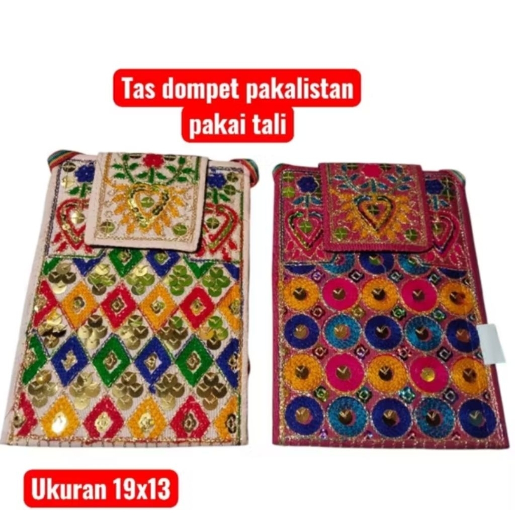 Tas Dompit Pakistan Selimpang Oleh Oleh Haji dan Umroh