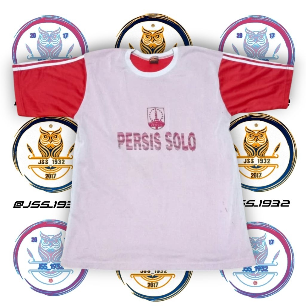 Jersey Bola PERSIS SOLO SUPPORTER VERSION Kit ORIGINAL Murah Retro Vintage Rare Outfit Atasan Fashio