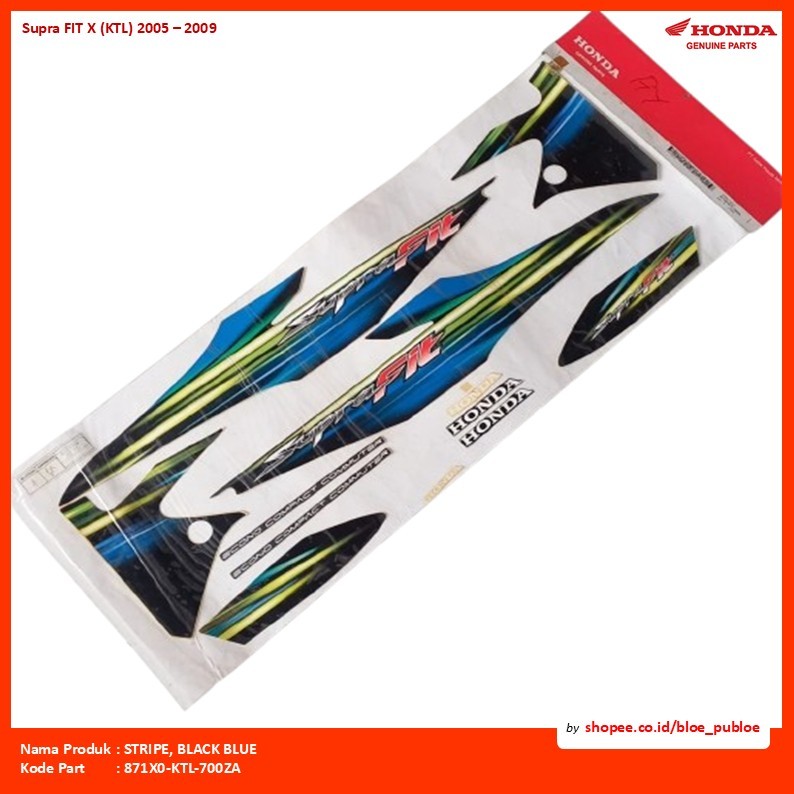 STRIPE, BLACK BLUE/871X0KTL700ZA