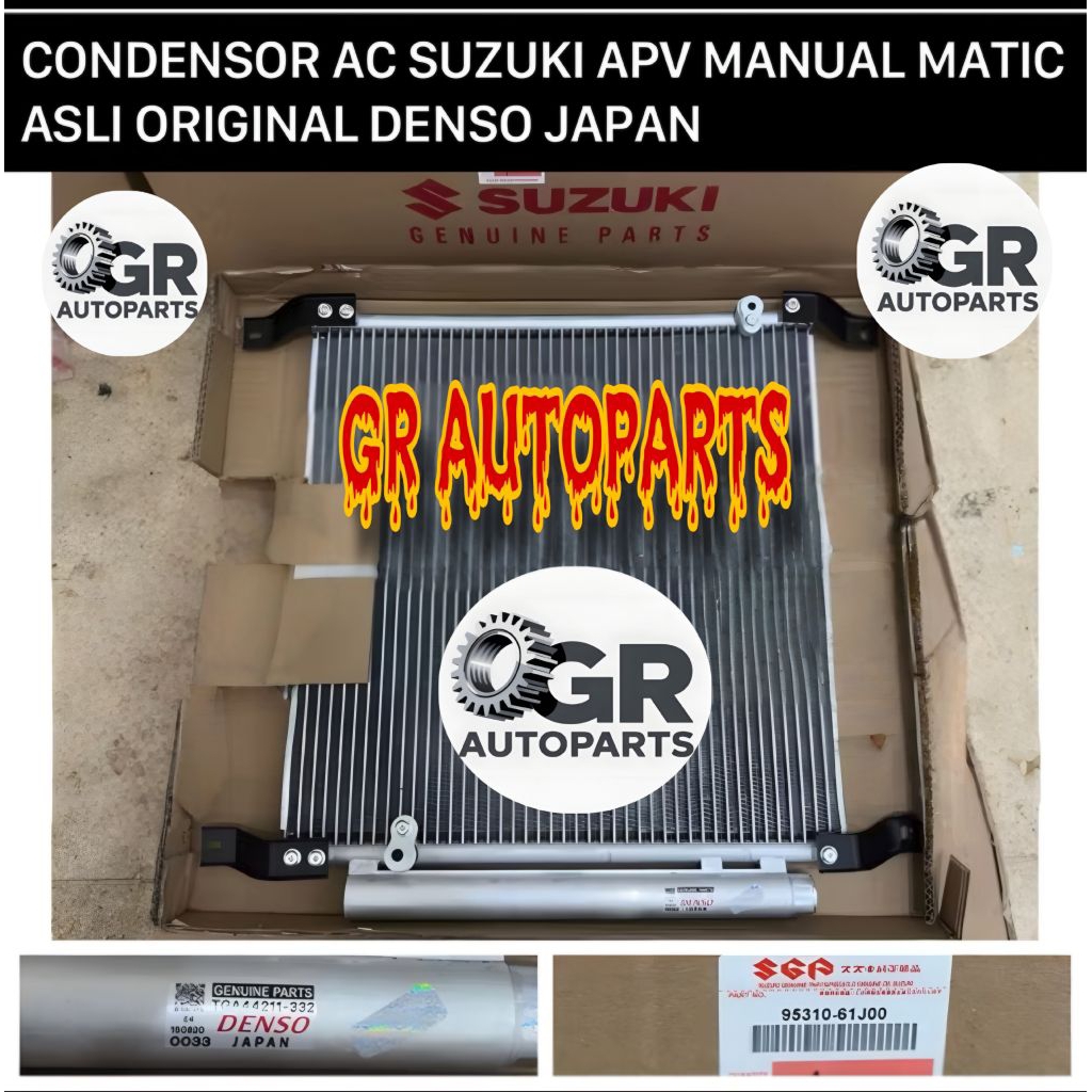 CONDENSOR AC KONDENSOR SUZUKI APV DENSO JAPAN