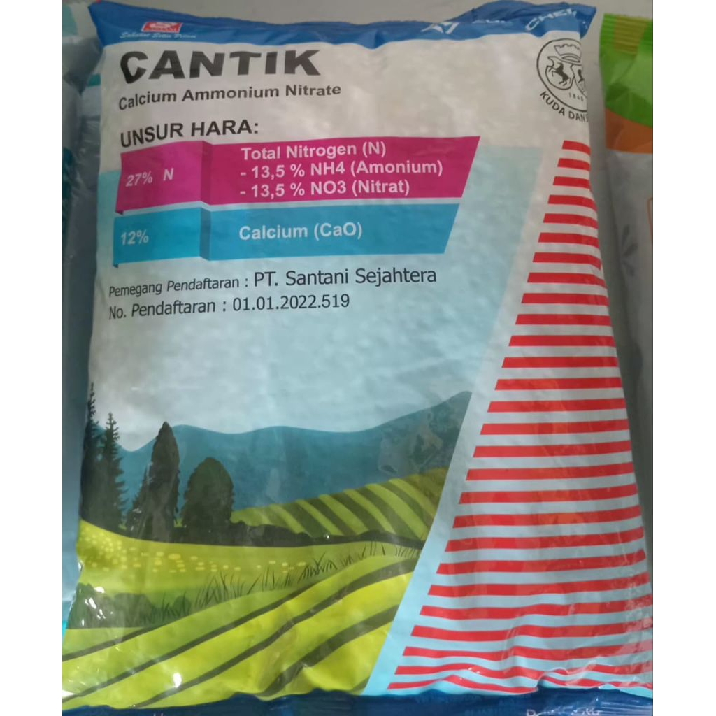 PUPUK NPK CANTIK KEMASAN 1KG