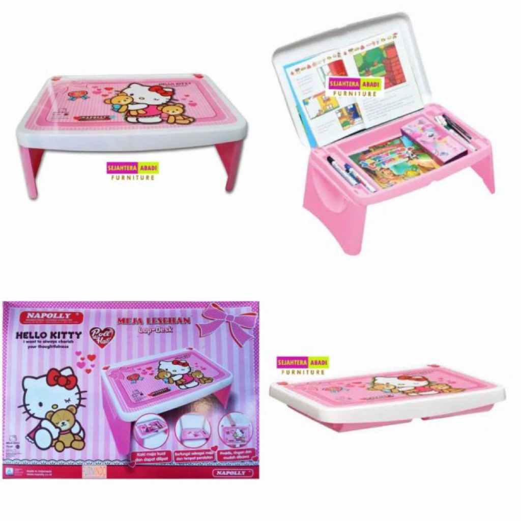 Napolly Lap Desk Hello kitty pink