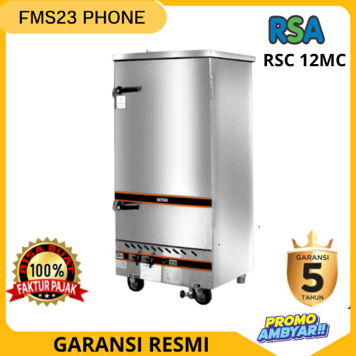 PENANAK NASI RSC-12 RSC 12 MESIN PENANAK NASI GAS RICE STEAMER GARANSI RESMI