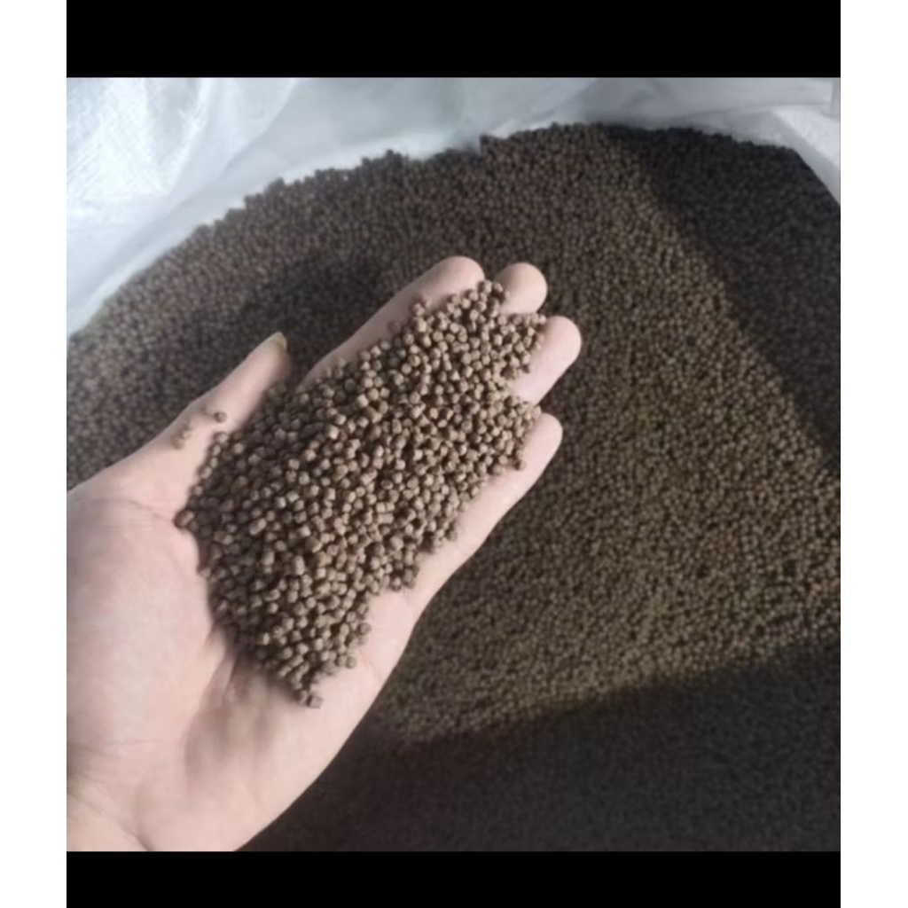 Pelet/Pakan Ikan Lele Hi-Protein  Repack 500gr/1Kg/5Kg Uk2mm