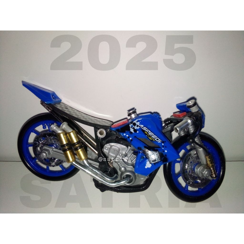 Miniatur motor NINJA DOUBLE KENALPOT 2025