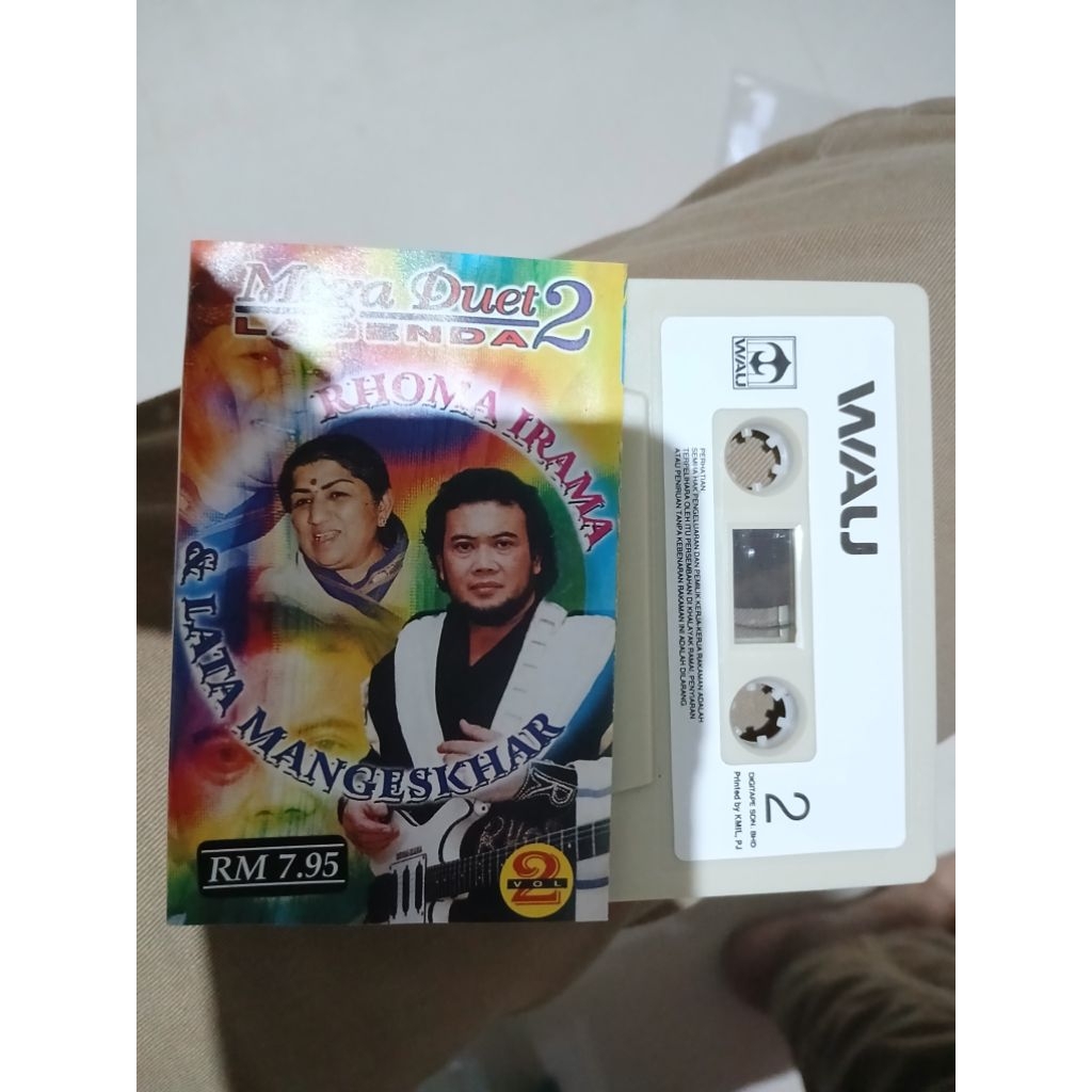 kaset pita import rhoma irama mega duet
