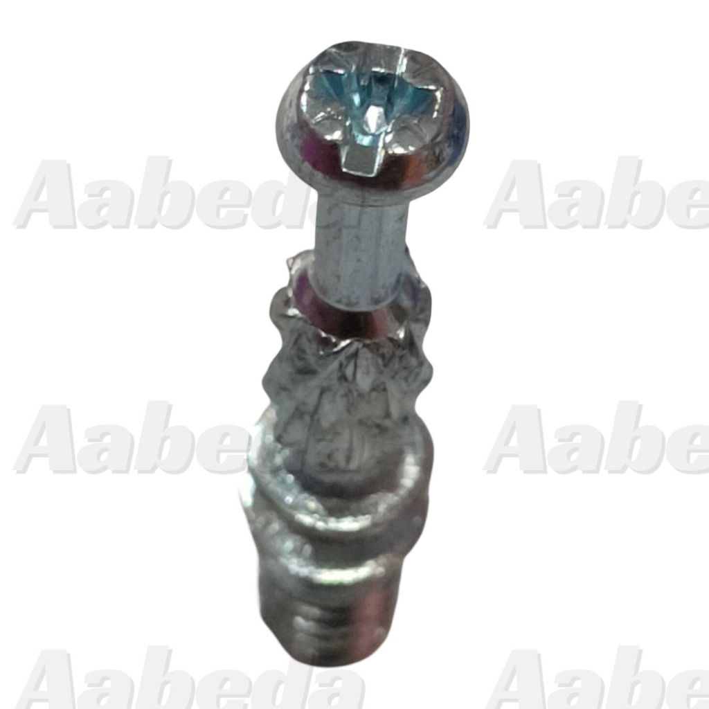 Sekrup HG-624 Baut Pengunci Minifix Furniture / Rangka Lemari / Sambungan Kayu