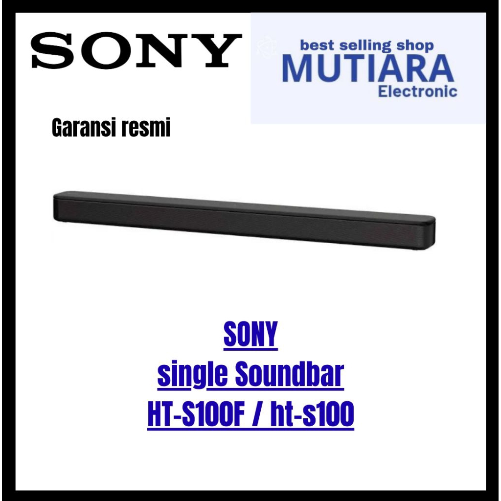 SONY single Soundbar HT-S100F / ht-s100