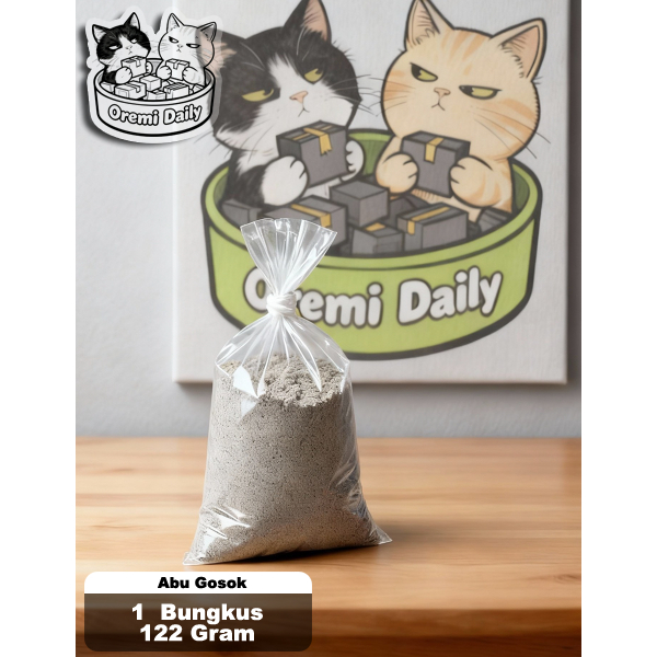 Terlaris Abu Gosok Premium Berkualitas Untuk Telur Asin Salted Egg Pembersih Panci Wajan Kotor