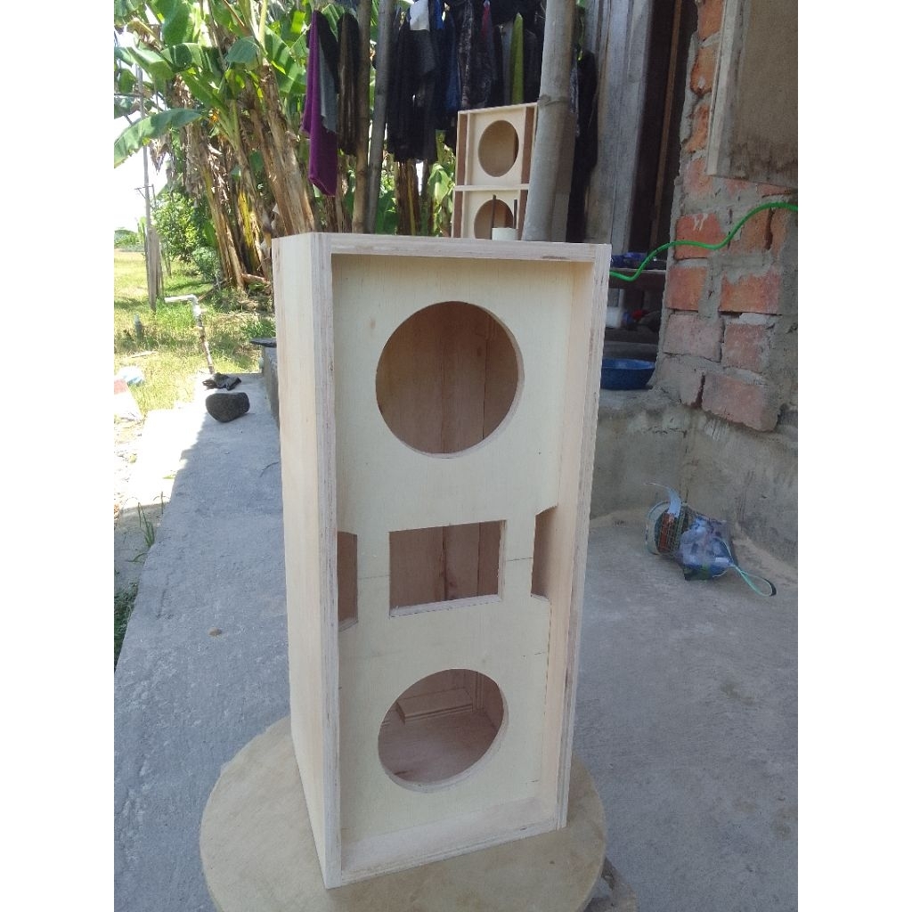 box speaker 5 inch /6 inch double + tweter Audax ax65