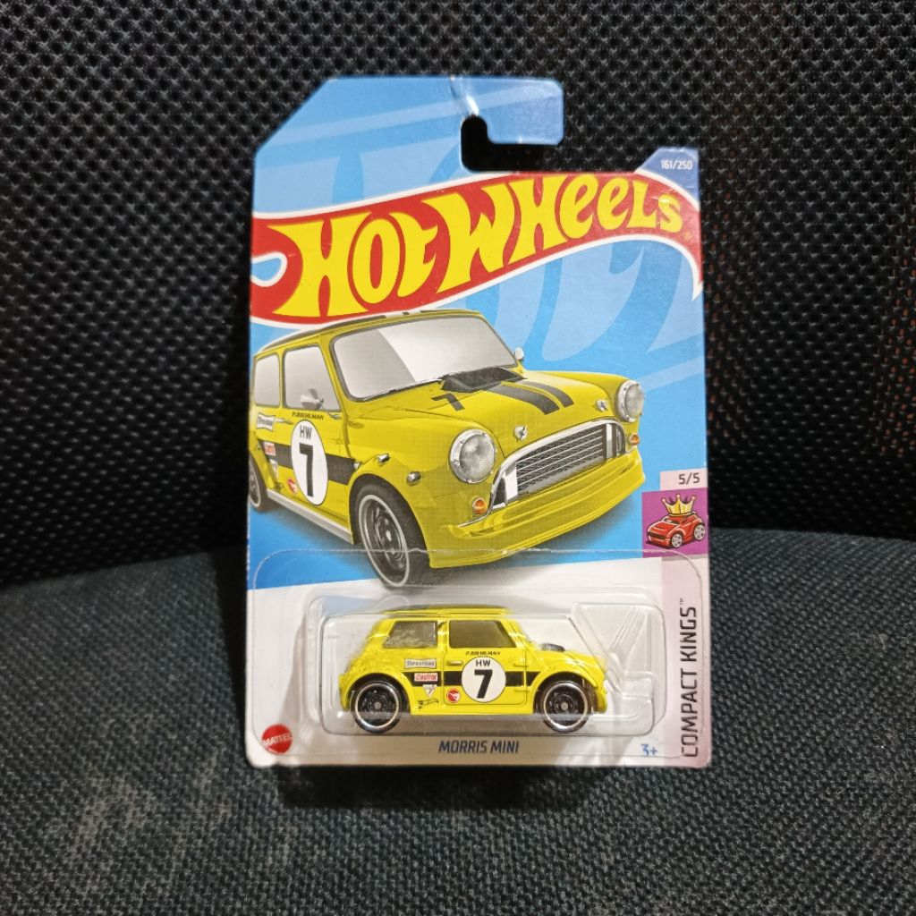Hotwheels Morris mini yellow livery 7 Treasure hunt reg (Baca deskripsi)