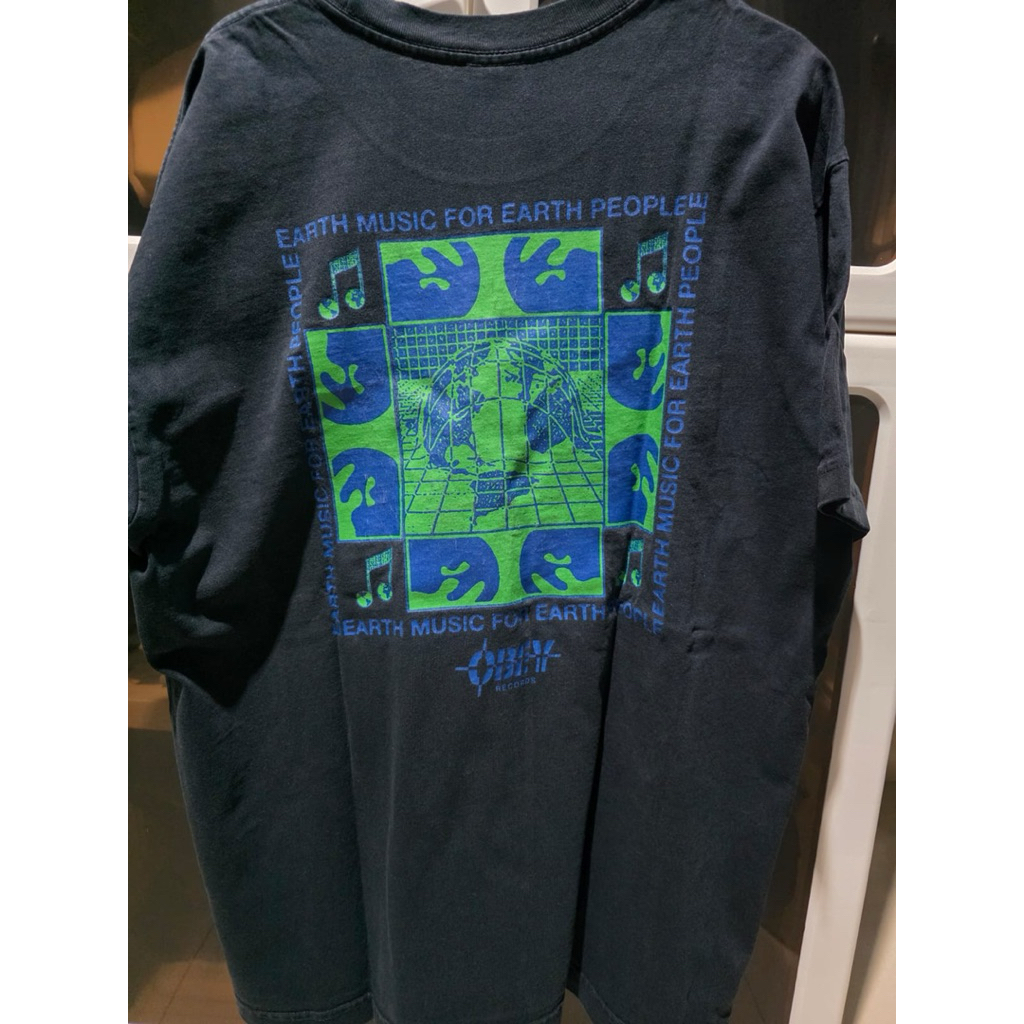 Obey earth music tshirt