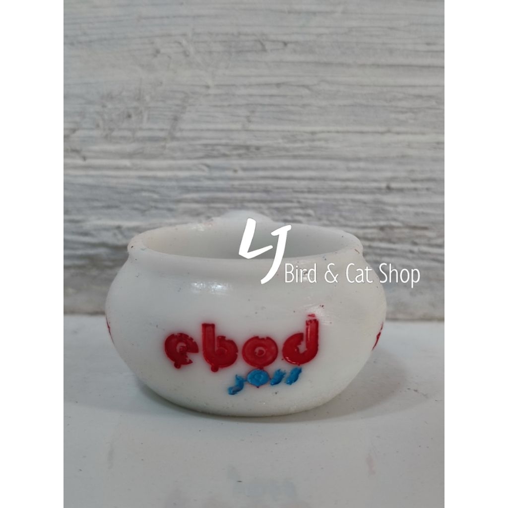 Cepuk Tempat Makan & Minum Sangkar Burung Merek Ebod Joss