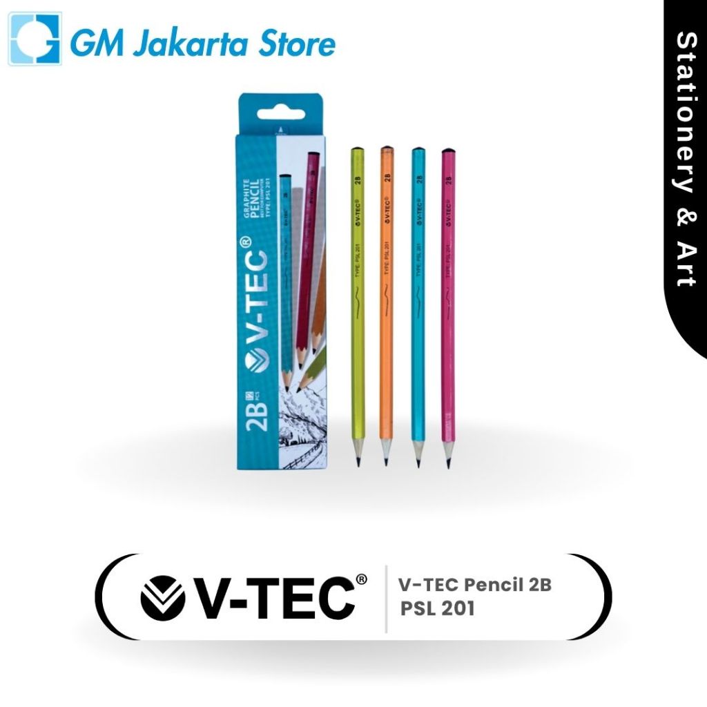 V-TEC Pencil 2B Type PSL 201