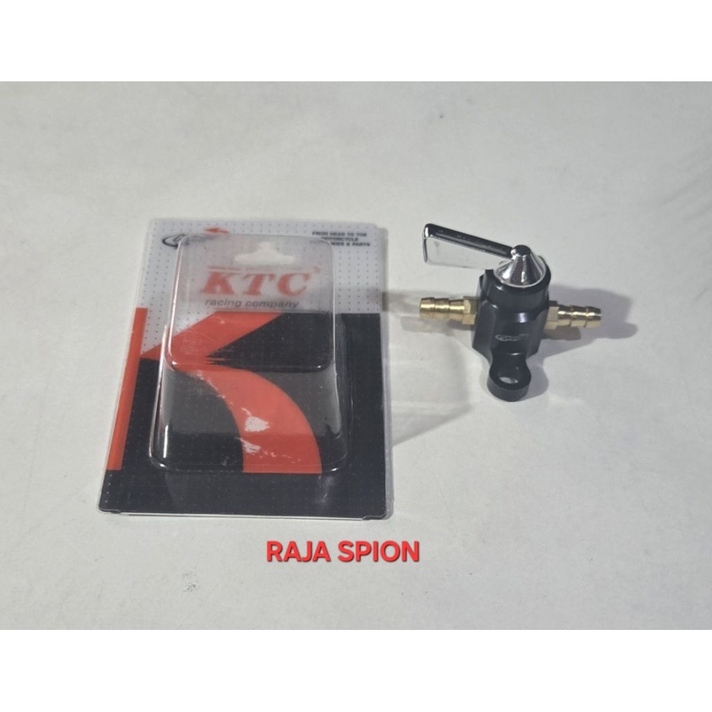 kran bensin CNC KTC/kran bensin racing KTC warna/kran bensin variasi KTC