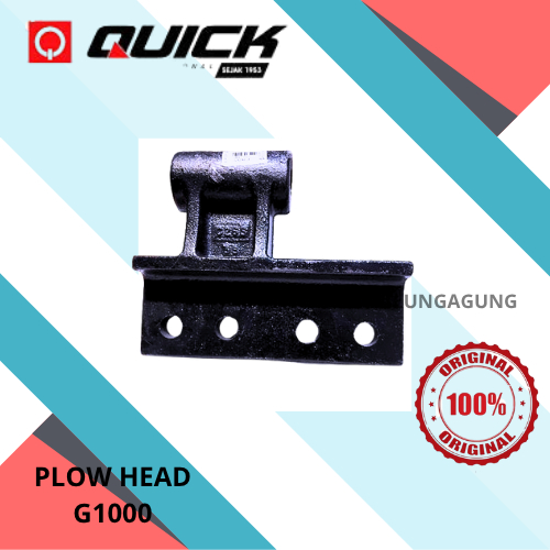 QUICK PLOW HEAD G1000 / QUICK KEPALA SINGKAL G1000 / QUICK KEPALA LUKU G1000