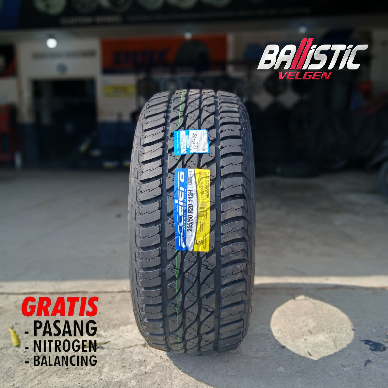 Ban Mobil A/T 285/50 R20 Accelera OMIKRON AT Ban Mobil Pajero Fortuner 285 50 Ring 20