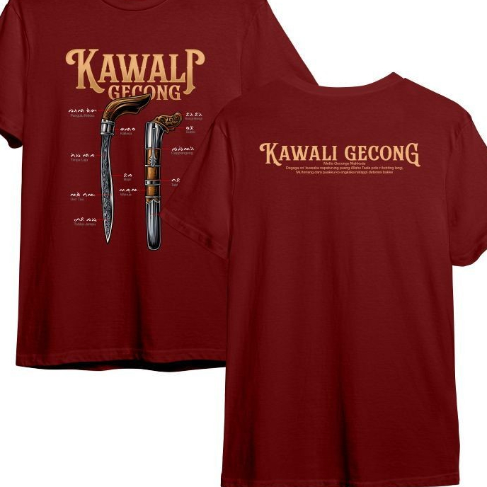 Baju Kaos Kawali Gecong