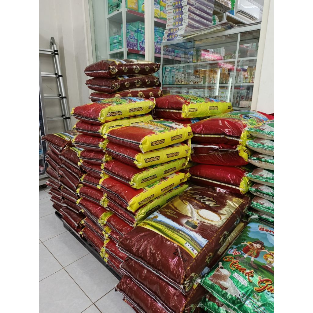 TERMURAH BERAS KEPOMPONG 5KG| BERAS TINTA 5KG| BERAS KEMASAN 5KG| BERAS PREMIUM| BERAS 5KG