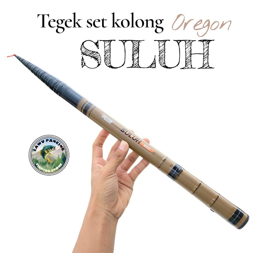 Tegek Set Kolong Oregon Suluh Ros Pendek Lentur Murah