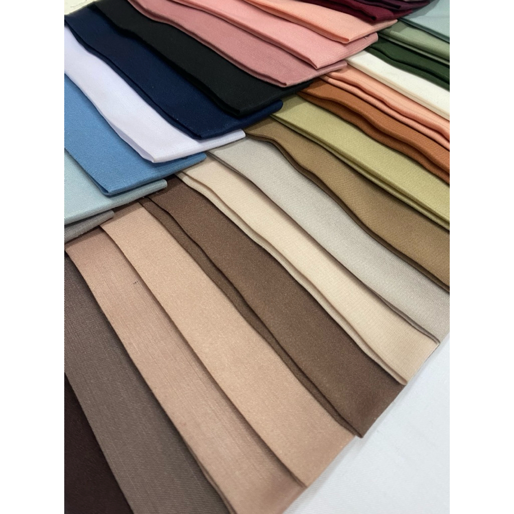 Kain VOAL PARIS PREMIUM Voile Hijab Kerudung variasi ukuran per 0.5 meter