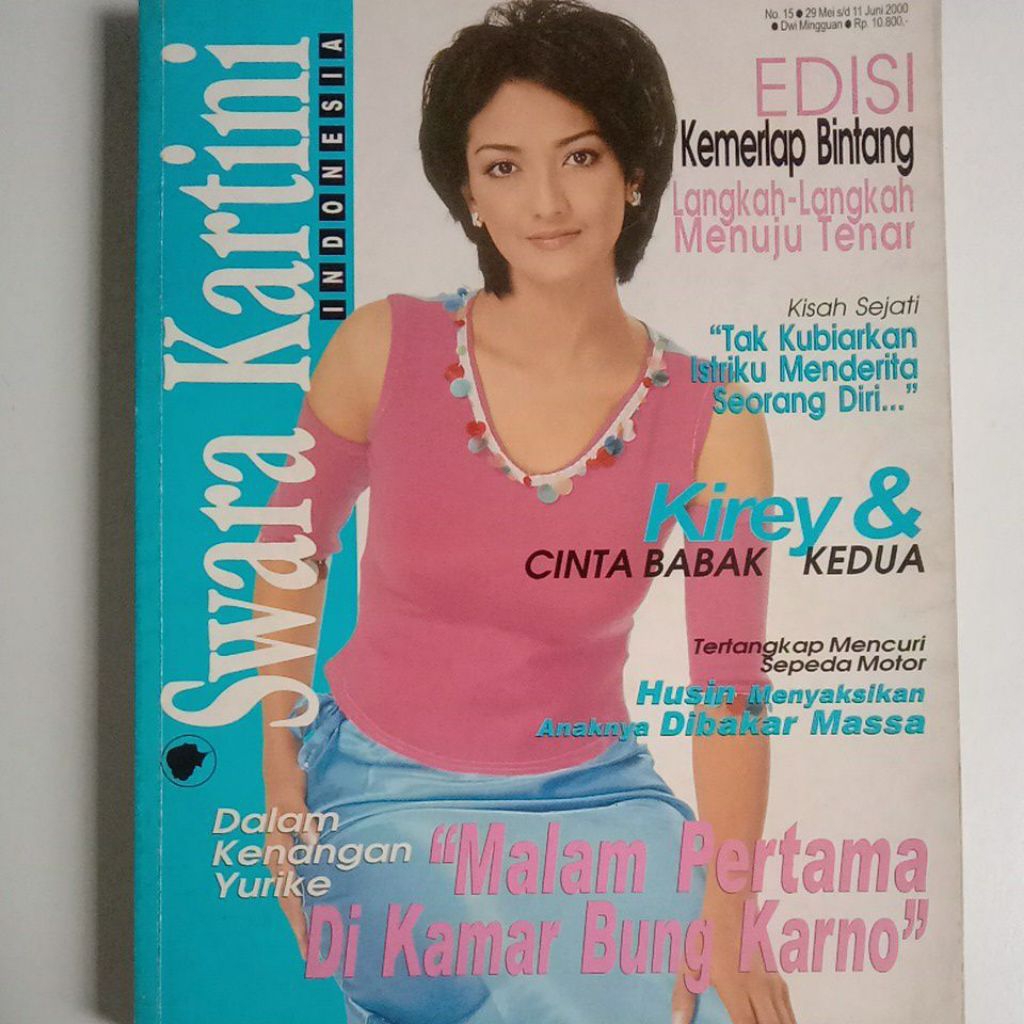 Majalah Swara Kartini Tahun 2000 Cover Noer Zairina (Kirey)