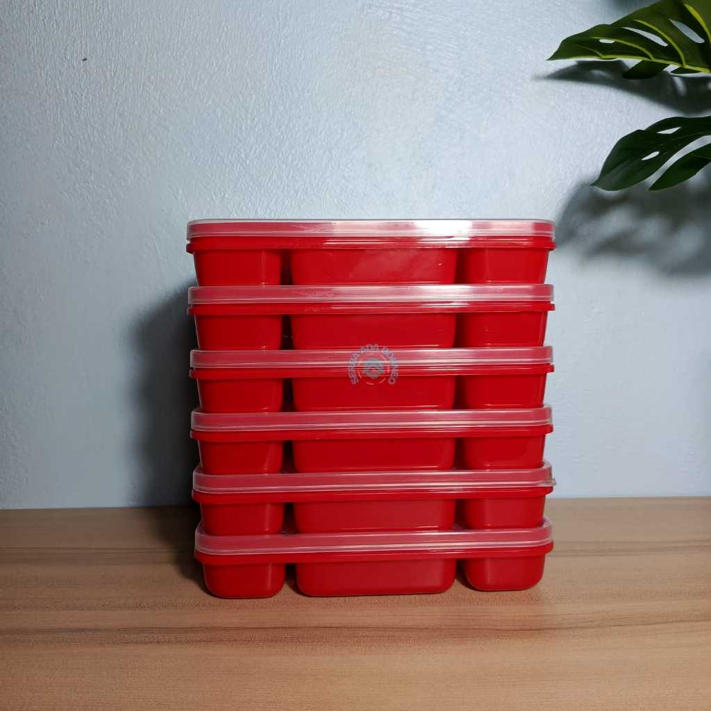Paketan Lunch Box Komet Star / Tempat Makan / Catering/6 Sekat (6 pcs)