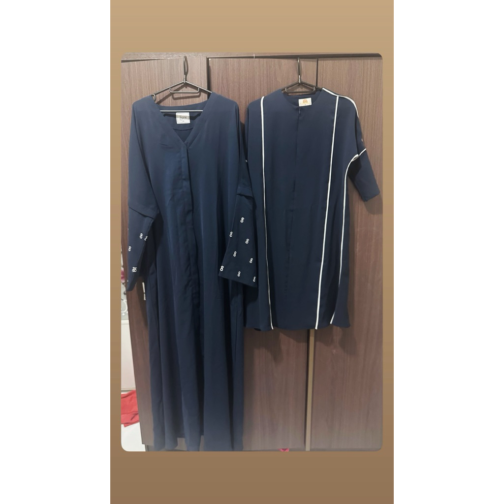 preloved line abaya by sofni kids