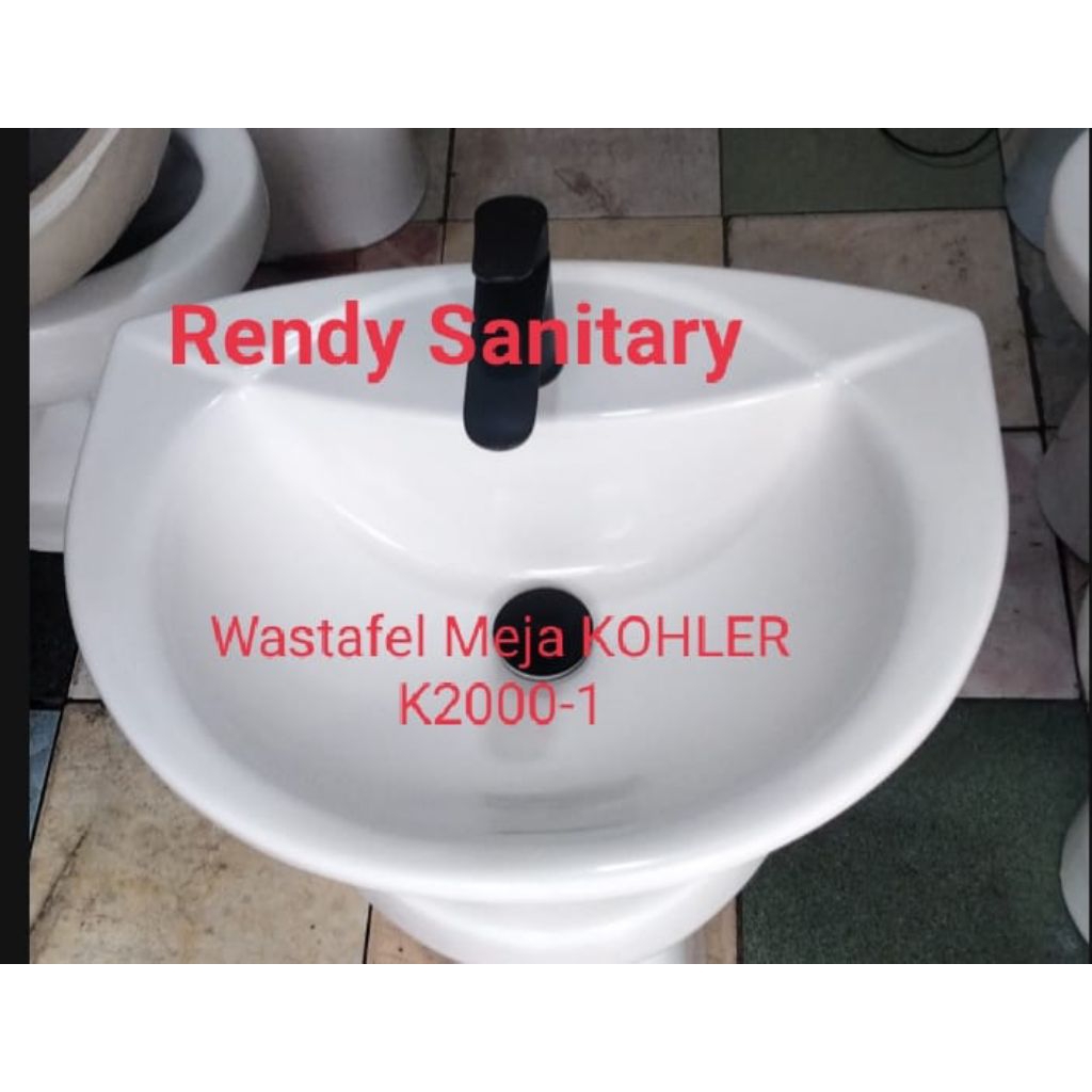 WASTAFEL MEJA KOHLER K2000-1//WASTAFEL FULLSET