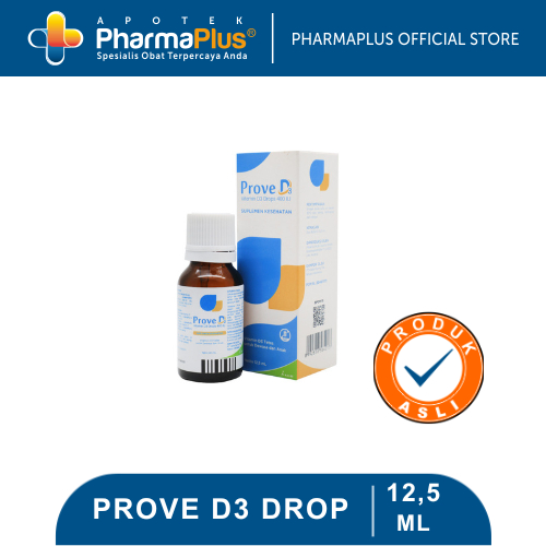 Prove D3 Drop | Vitamin D3 Tetes untuk Bayi & Anak | Membantu Pertumbuhan Tulang & Imunitas