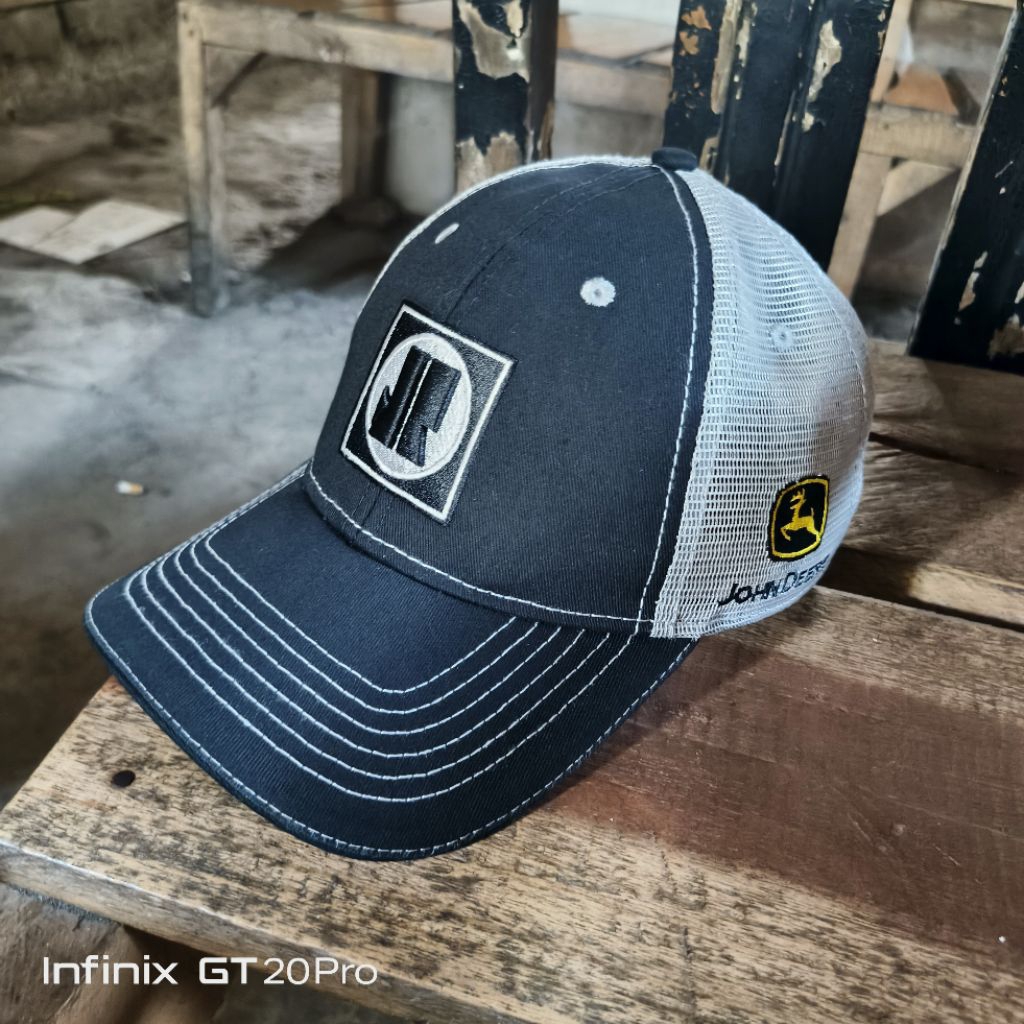 TOPI TRUCKER JOHN DEERE X ATLANTA CAP ORIGINAL