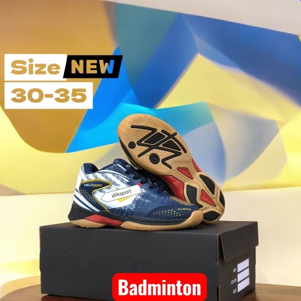 sepatu anak - sepatu badminton anak - sepatu olahraga badminton anak - sepatu badminton anak terlari