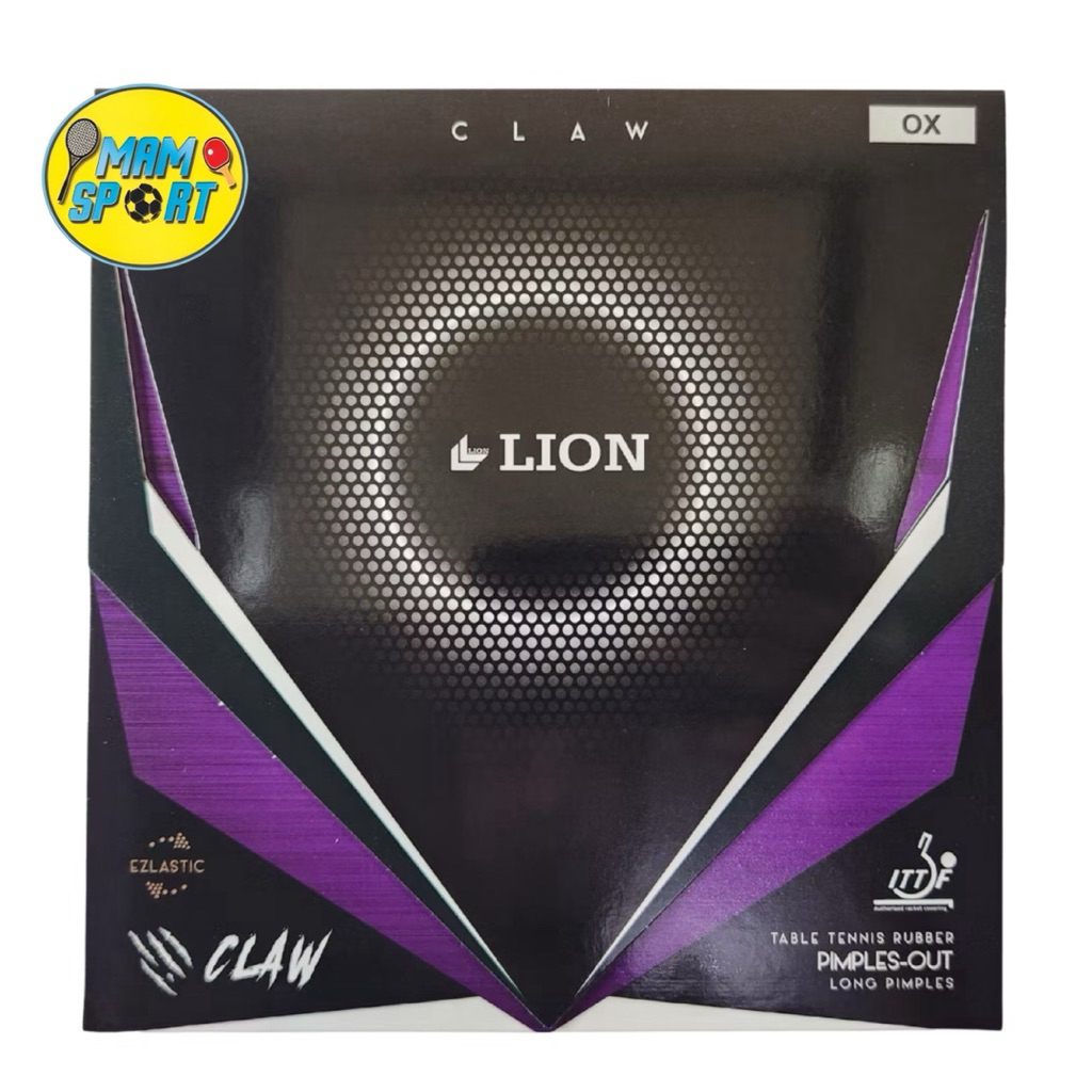 Karet Bet Pingpong Tenis Meja LION CLAW Bintik Panjang OX Original
